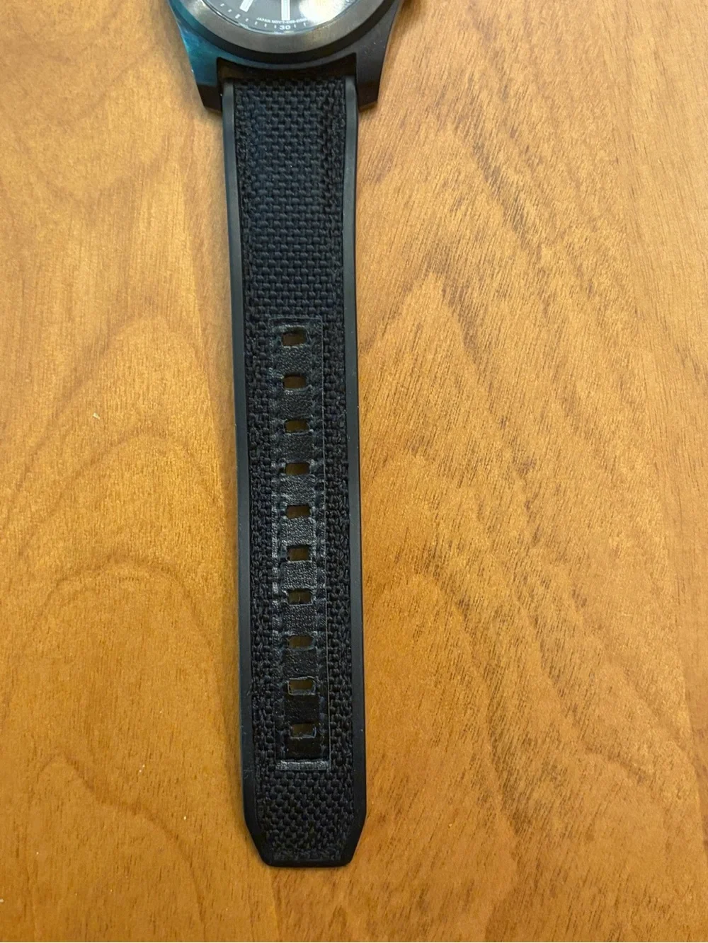 Citizen Black Dial Eco-Drive Sports Watch with Black Strap - Picture 4 of 5